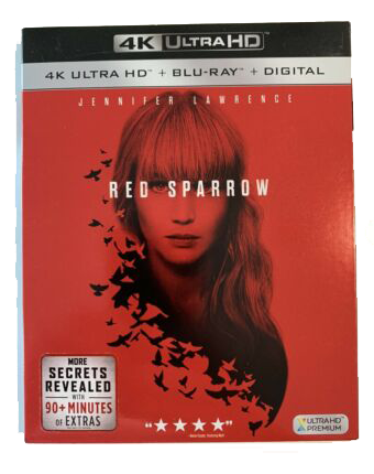 Red Sparrow 4K + Blu Ray