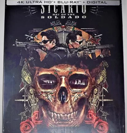 SICARIO DIA DEL SOLDADO 4K HDR  STEELBOOK