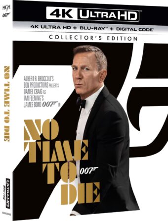 JAMES BOND NO TIME TO DIE 4K BLU RAY