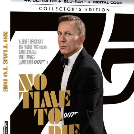 JAMES BOND NO TIME TO DIE 4K BLU RAY