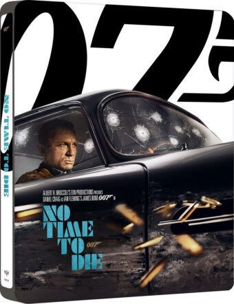 JAMES BOND NO TIME TO DIE 4K HDR STEELBOOK