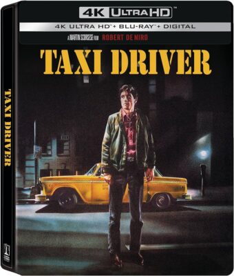 TAXI DRIVER 4K + BLU RAY STEELBOOK