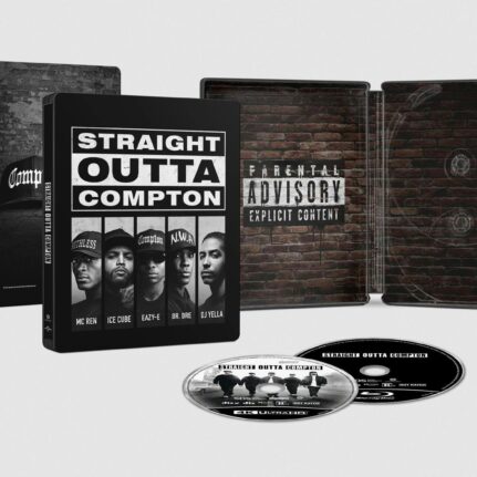 STRAIGHT OUTTA COMPTON 4K STEELBOOK